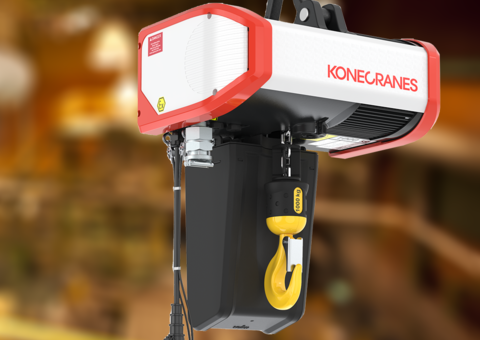 Konecranes EX C-series electric chain hoist for Zone 22