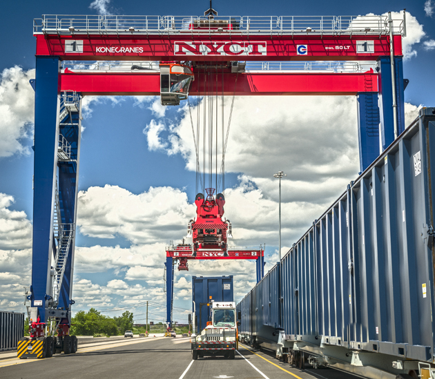 Rubber tired gantry cranes RTG gantry cranes