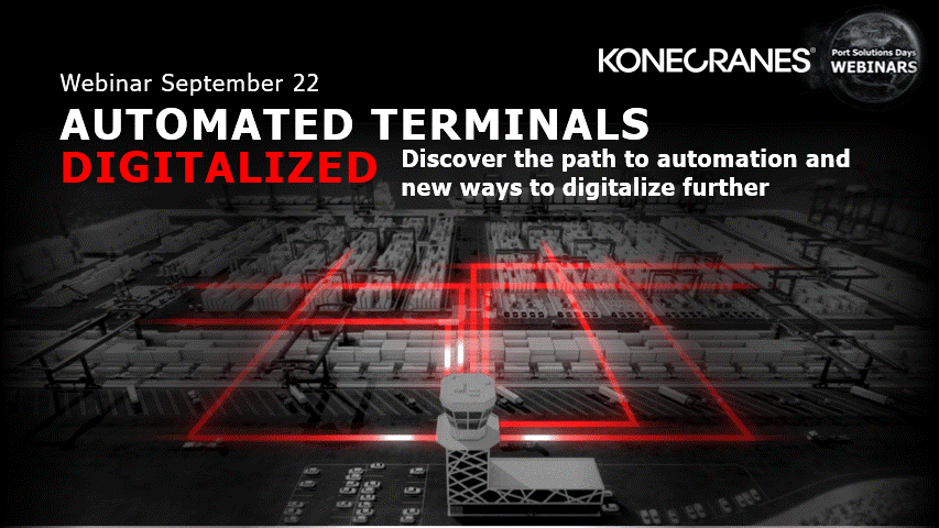 AUTOMATED TERMINALS. DIGITALIZED.