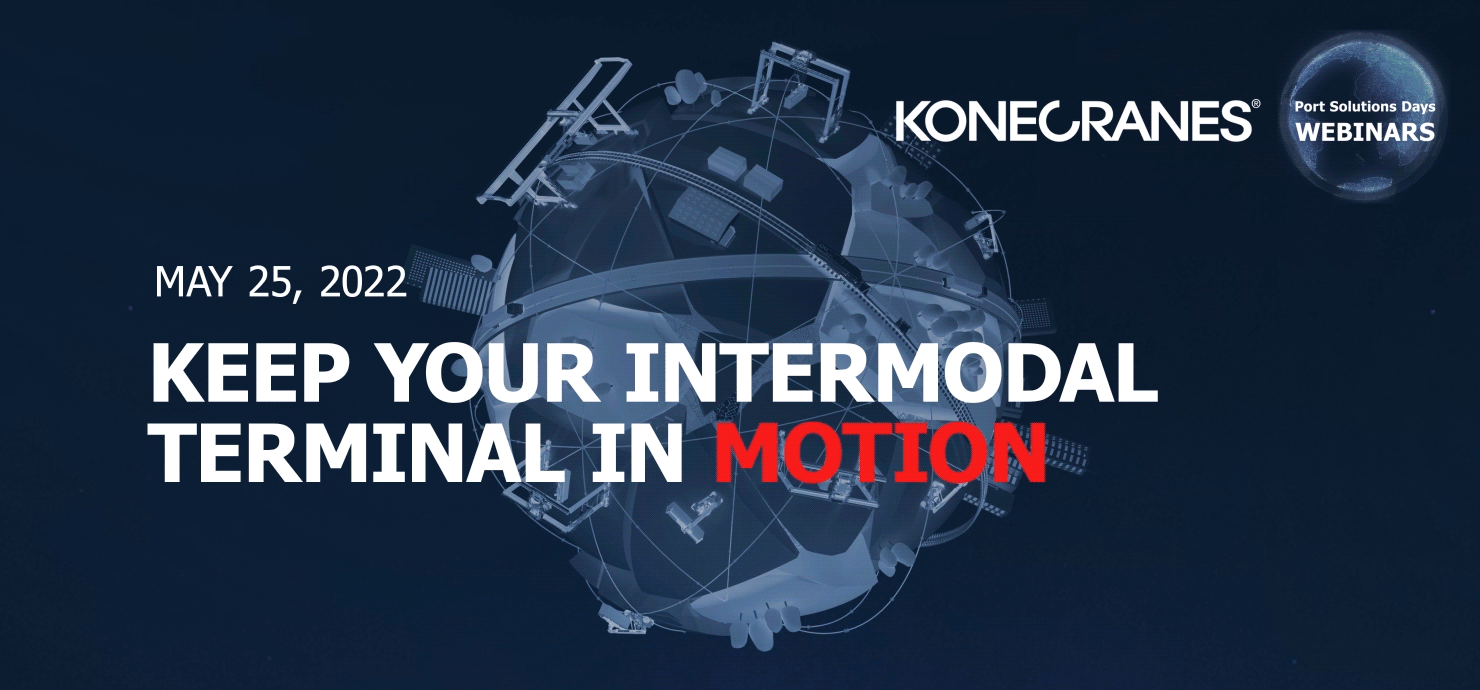 Keep your intermodal terminal in motion - webinar on May 25, 2022
