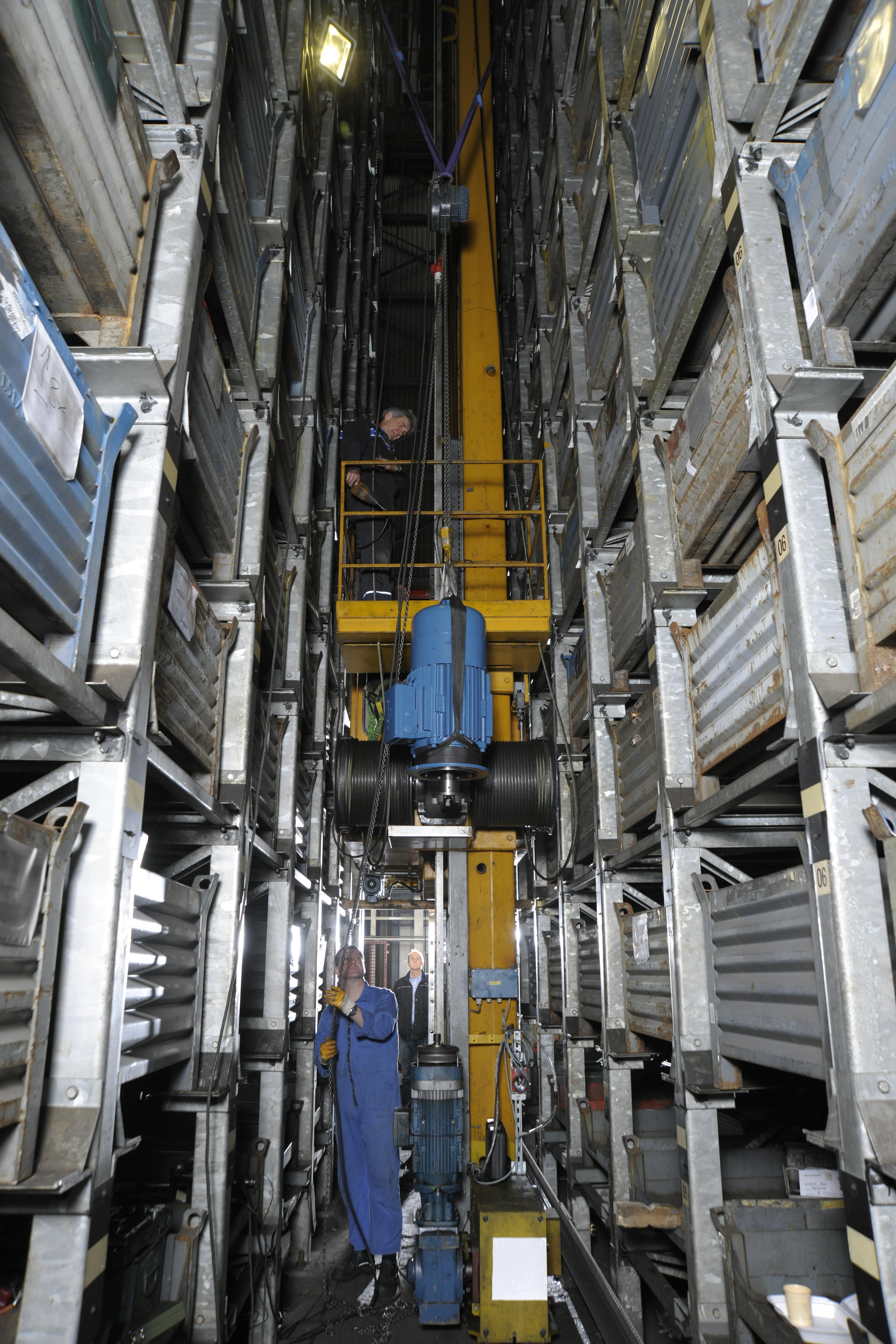 Modernisierung / Instandhaltung eines Hochregallagers