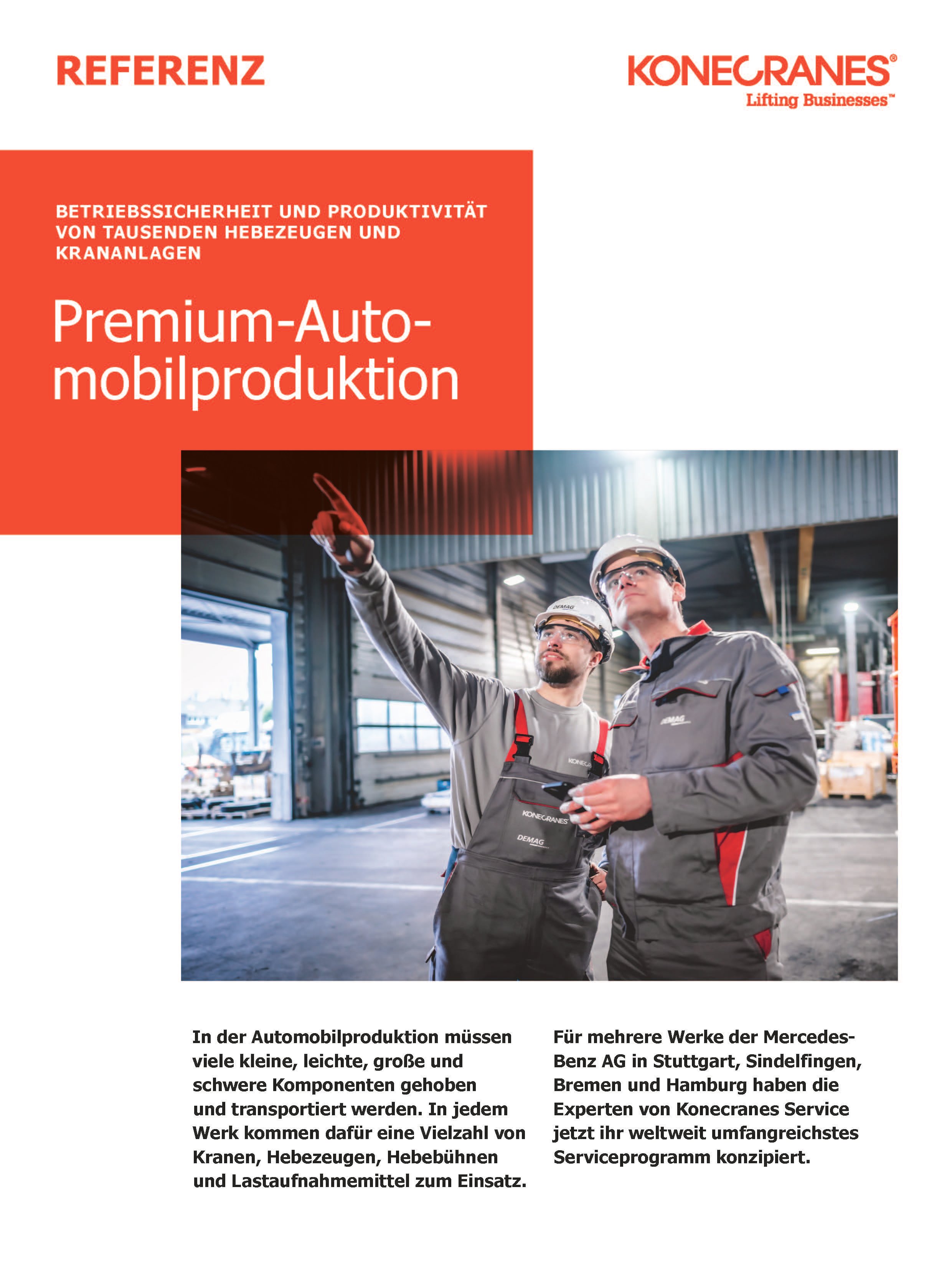 Premium Automobilproduktion
