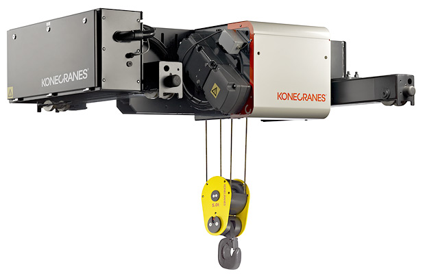 Elektroseilzug für einen Zweiträgerbrückenkran