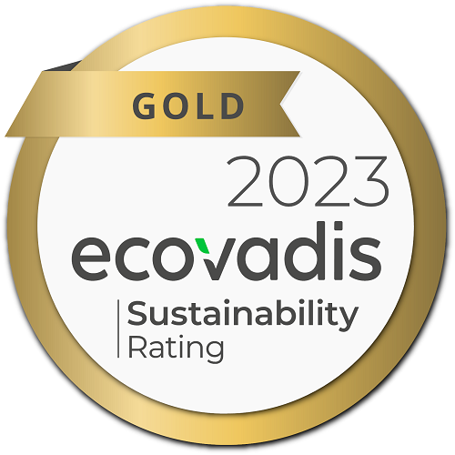 EcoVadis Gold medal 2023