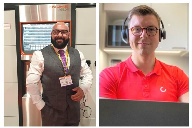 Konecranes Agilon live tour hosts Paul Nagy, UK and Miro Leppäkoski, Finland welcome you to join the live tour