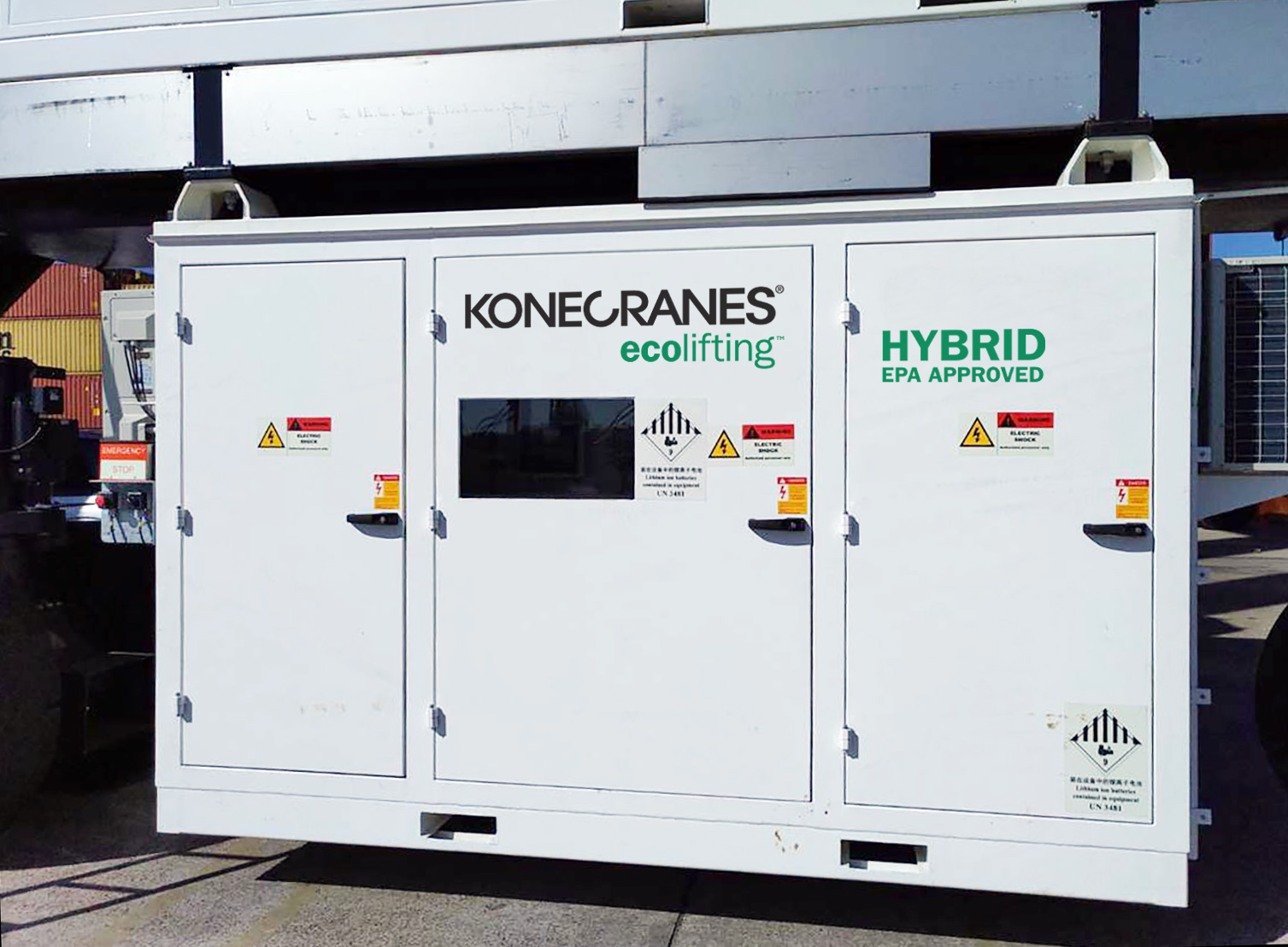 Ecolifting sticker hybrid RTG example - EPA approved