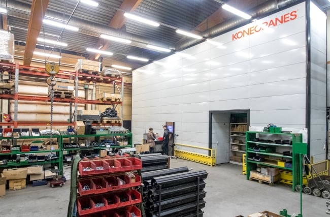 Agronic Oy Konecranes Agilon automated warehouse