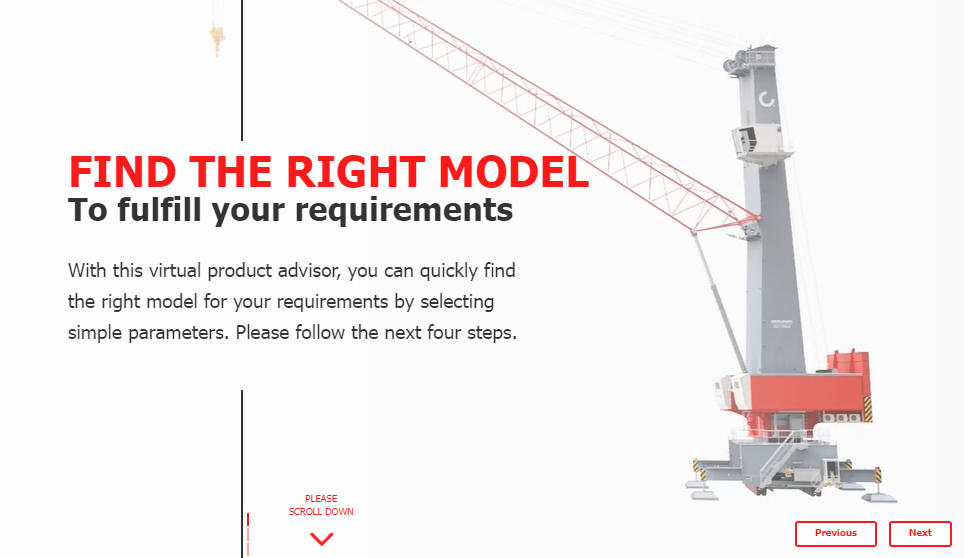 MHC product advisor tool