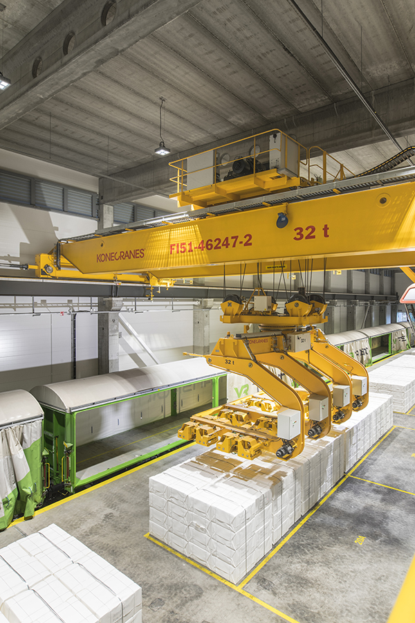 Bioproduct mill cranes