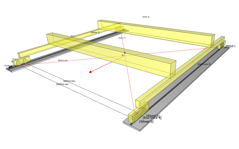CraneQ Crane Geometric Survey visualitzation
