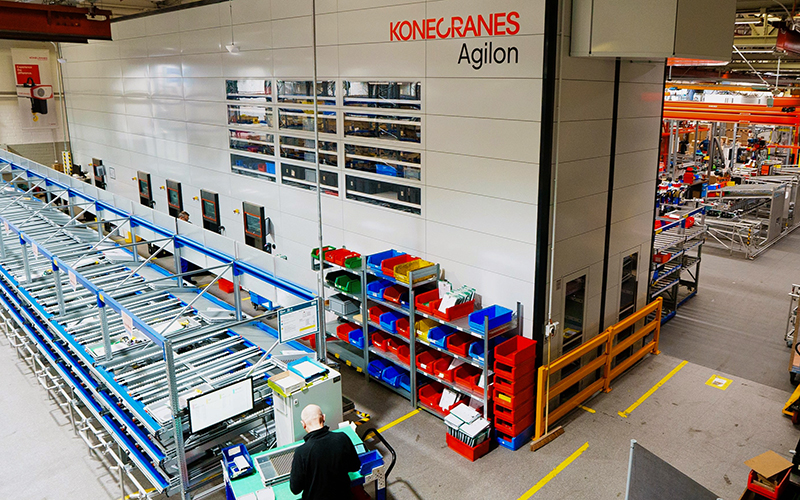 Konecranes Agilon system at Demag facility
