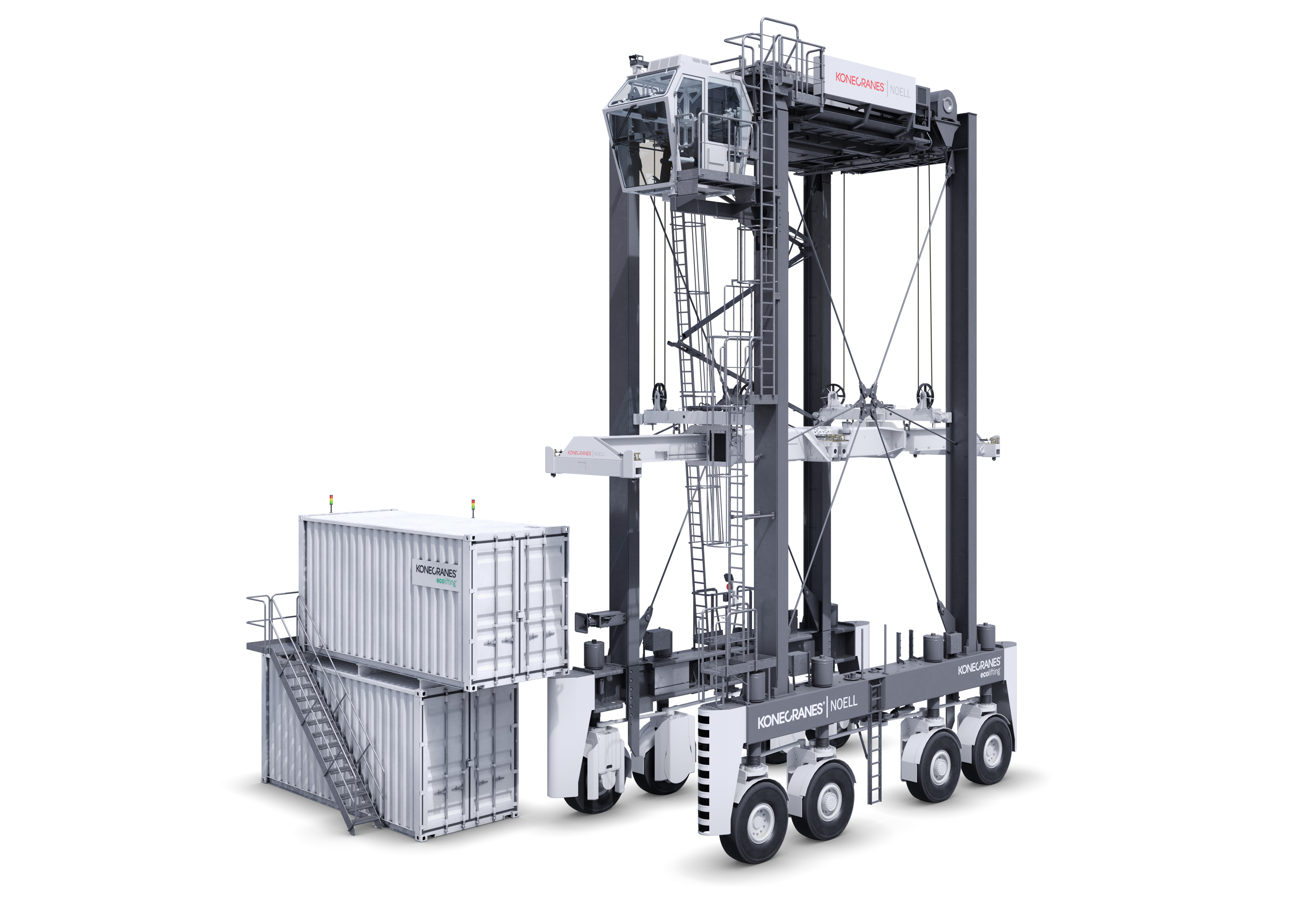 Konecranes Noell battery straddle carrier