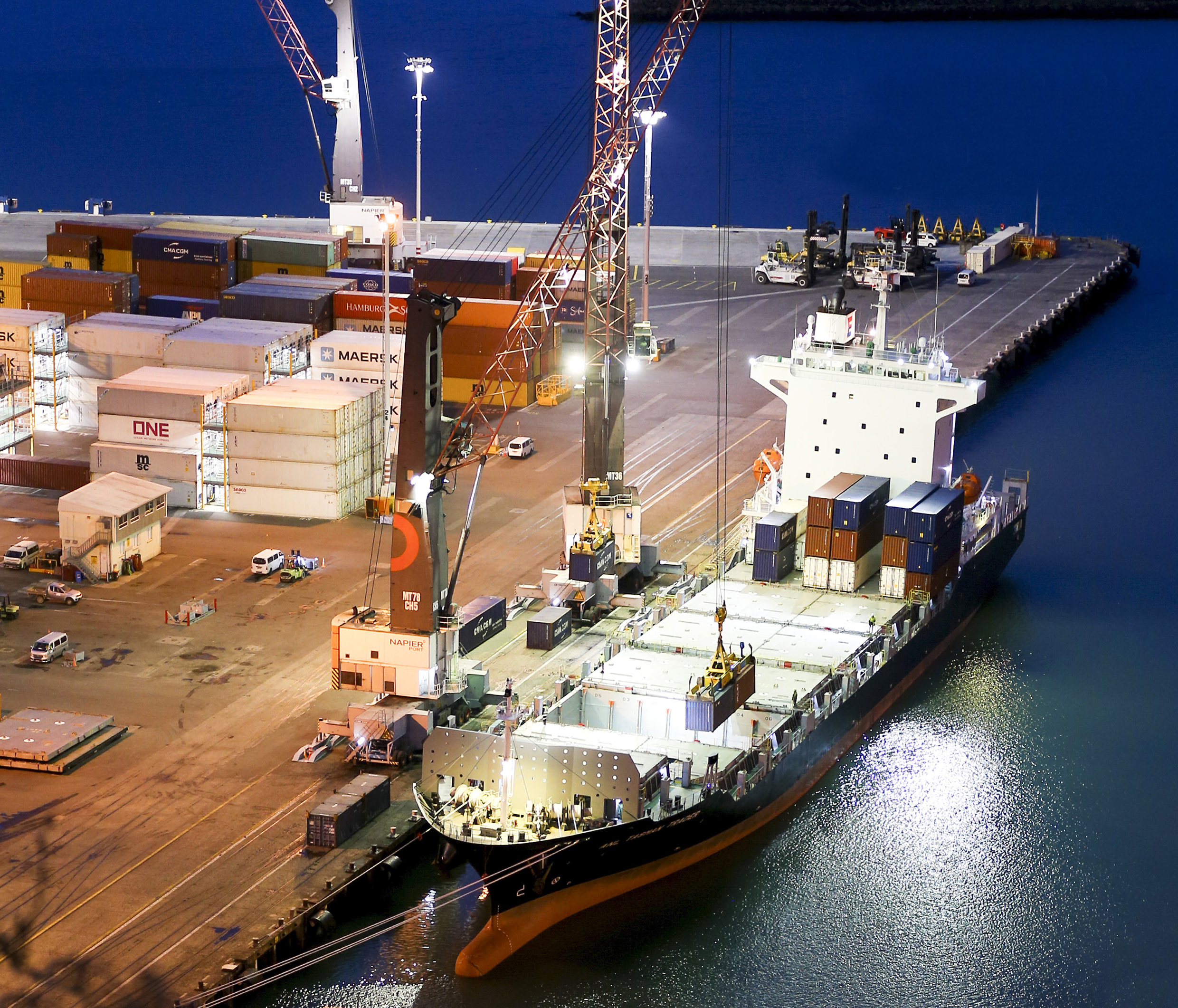 Photo courtersy of Napier Port