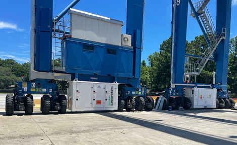 EPA-approved Konecranes hybrid retrofit system