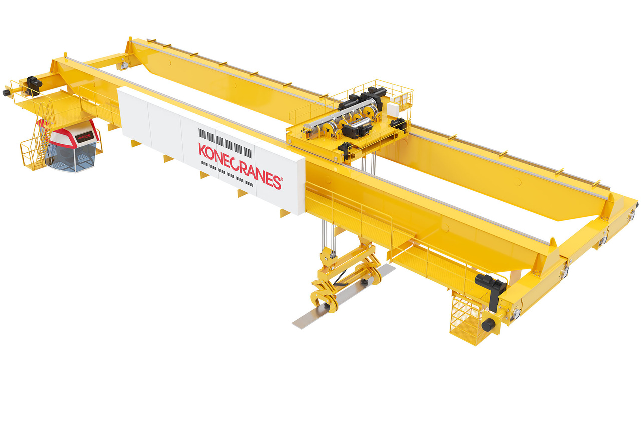 Slab and billet handling cranes
