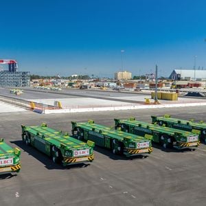 Konecranes AGVs for Long Beach Container Terminal
