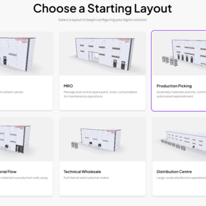 Agilon configurator starting layout
