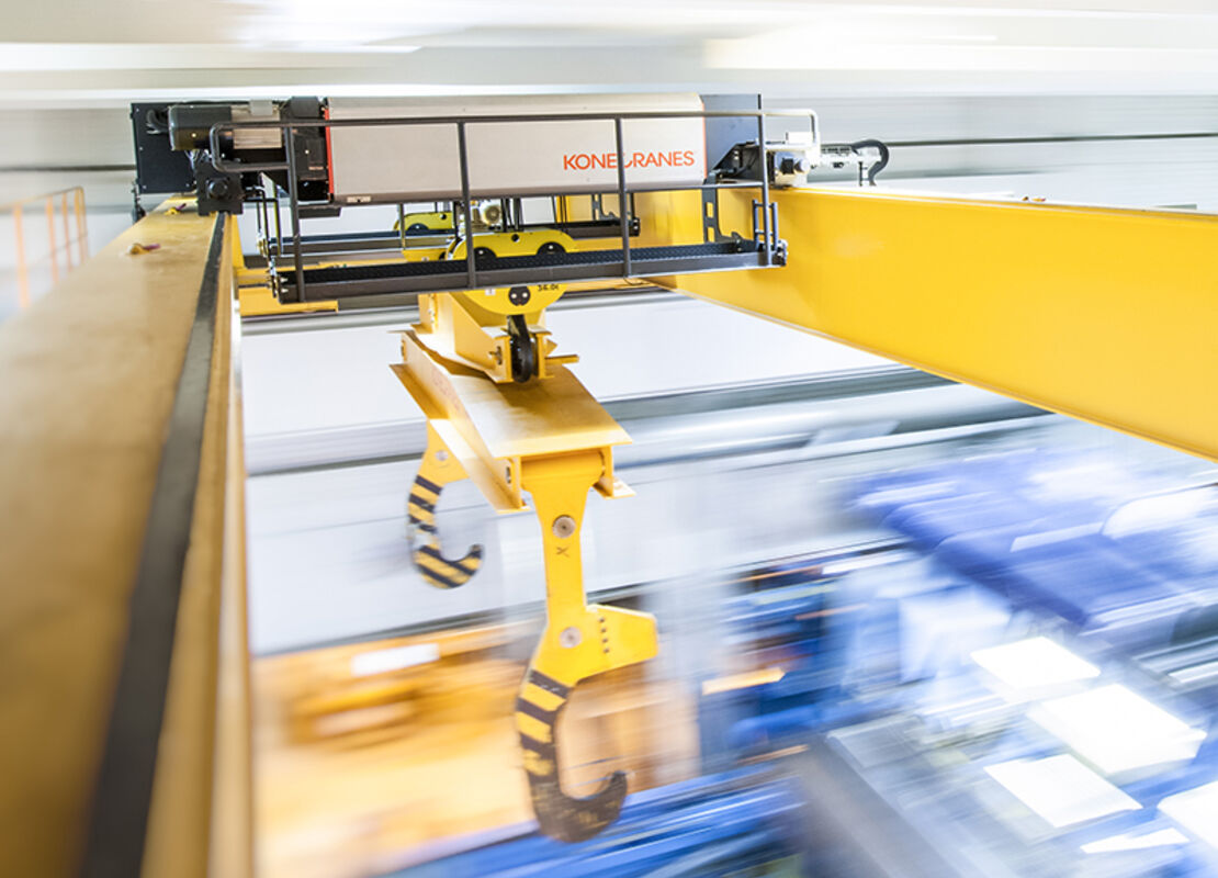 Trolley stops, bumpers, rail sweeps and guards Konecranes USA