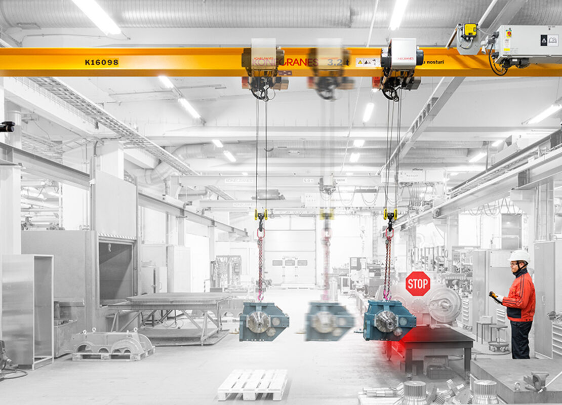 Smart Features for overhead cranes Konecranes