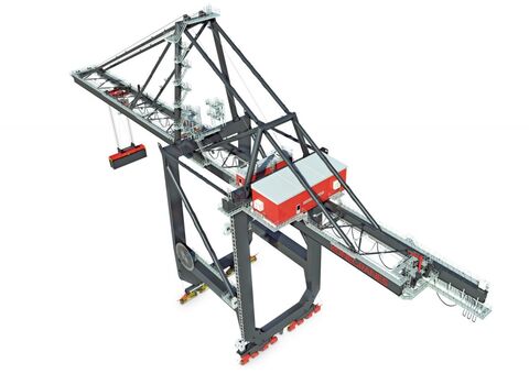 Ship-to-shore gantry crane image