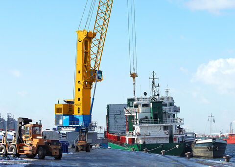 Burgas Mobile Harbor Crane.