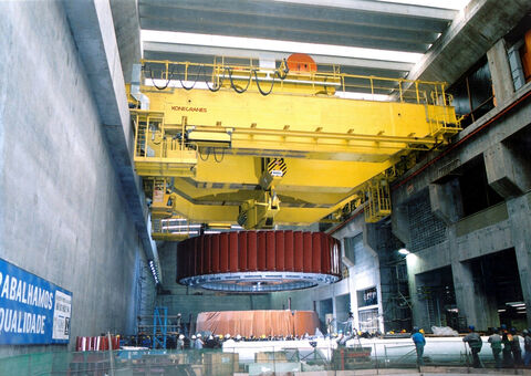 Turbine hall power industry