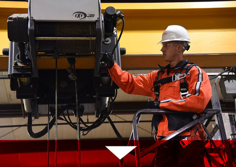 Safety is everything in crane service and crane maintenance or crane repair.