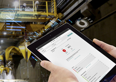 TRUCONNECT data from overhead crane on yourKONECRANES