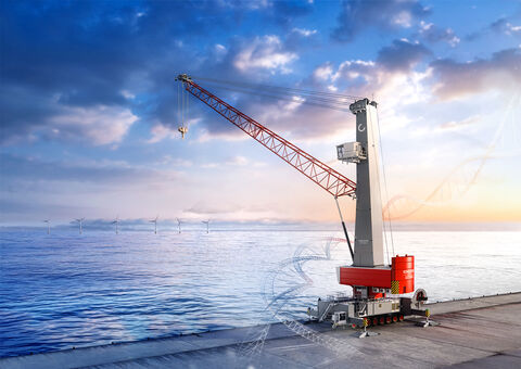 Mobile Harbor Cranes