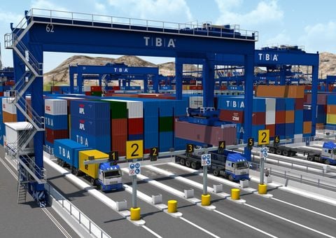 Container terminal operation