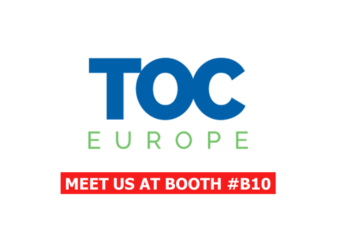 TOC Europe - Meet us at booth #B10