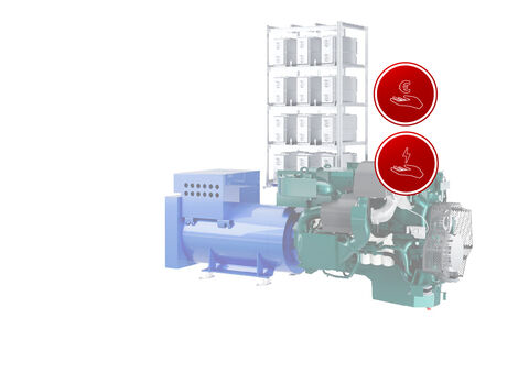 Highly economical use of fossil fuels 