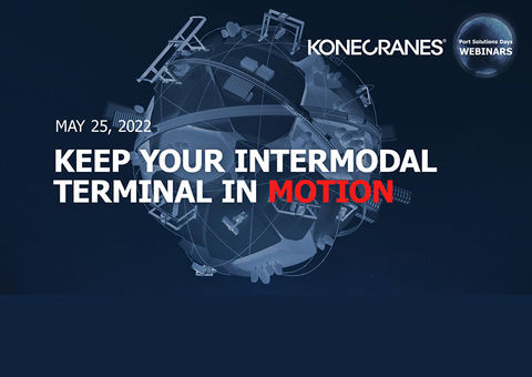 Join the next Port Solutions webinar: Keep your intermodal terminal in motion