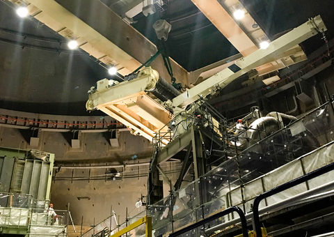 Nuclear crane modernization