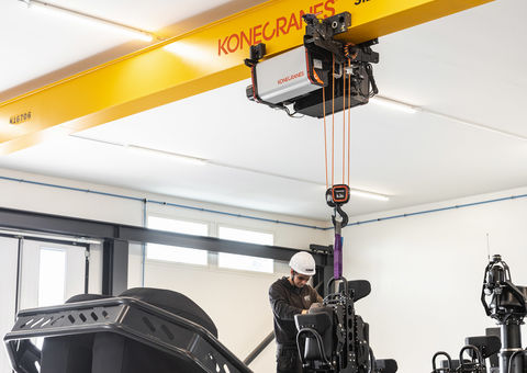 Boost your production with Konecranes S-series crane
