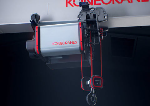 S-series crane and Konecranes' revolutionary synthetic rope.
