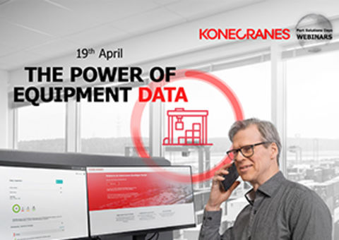 Port Solutions Webinar: The power of equipment data, April 19, 2023
