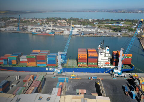 Konecranes MHCs at BMF Port Burgas