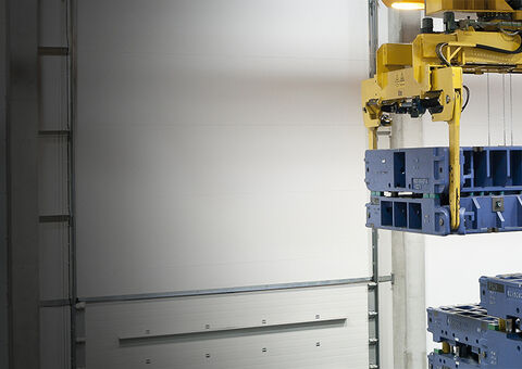 Konecranes automated die handling crane