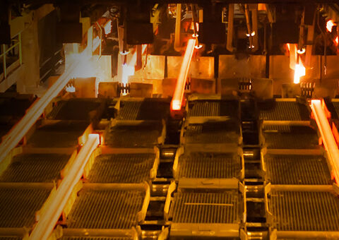 Steel production billets