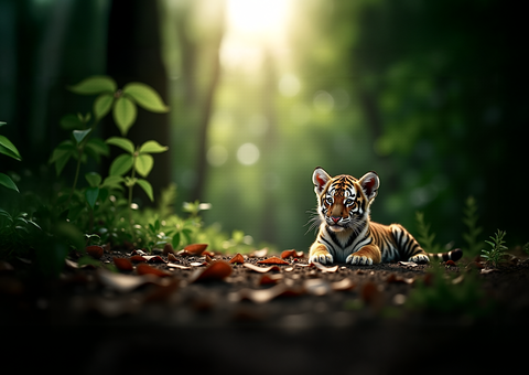 Tiger cub