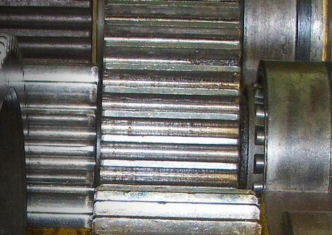 Crane gear box