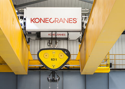 Overhead crane hook approach