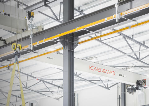 Steel structure of crane