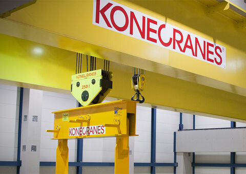 Alstom power overhead crane