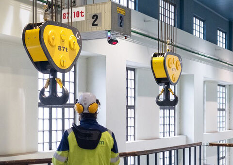 Overhead crane modernization