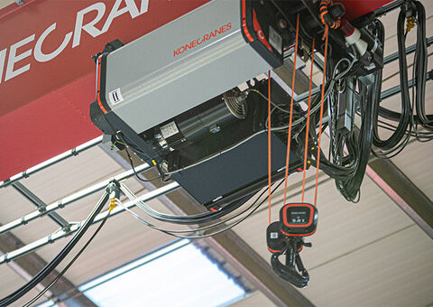 Konecranes S-series crane at LTC Group