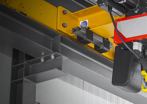 Konecranes electric chain hoists.