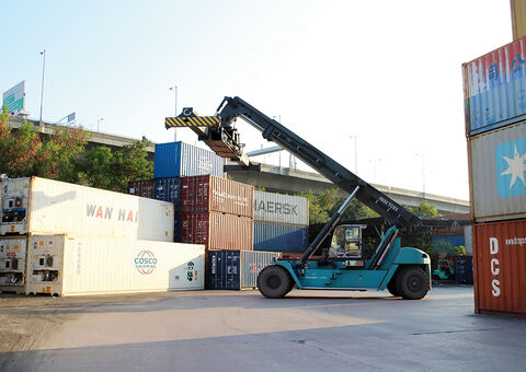 Konecranes Liftace reach stackers_banner image