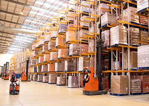 Warehouse storage